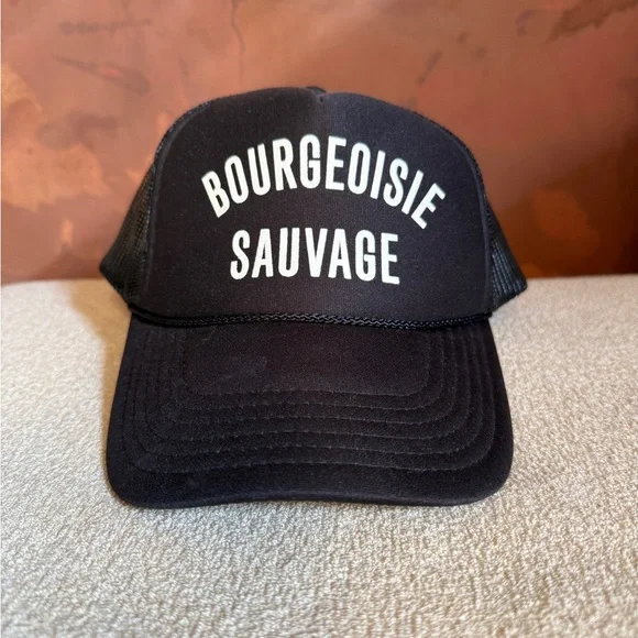 Clare V Bougeoisie Savage trucker hat- sold out - Picture 3 of 8